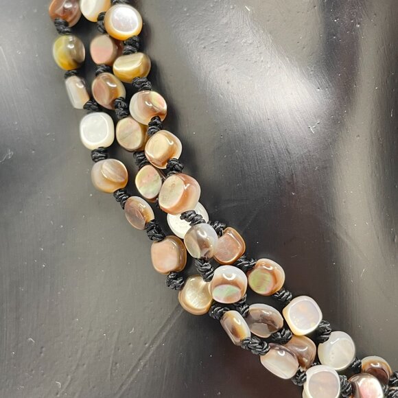 Sajen Mother of Pearl & 925 Necklace - Picture 3 of 5